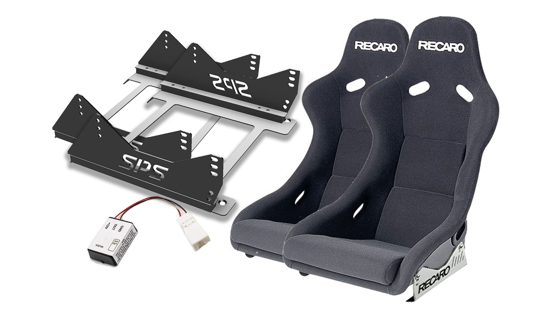 Sitzpaket mit Recaro Pole Position Stoff MX-5 ND inkl. DTC Legal