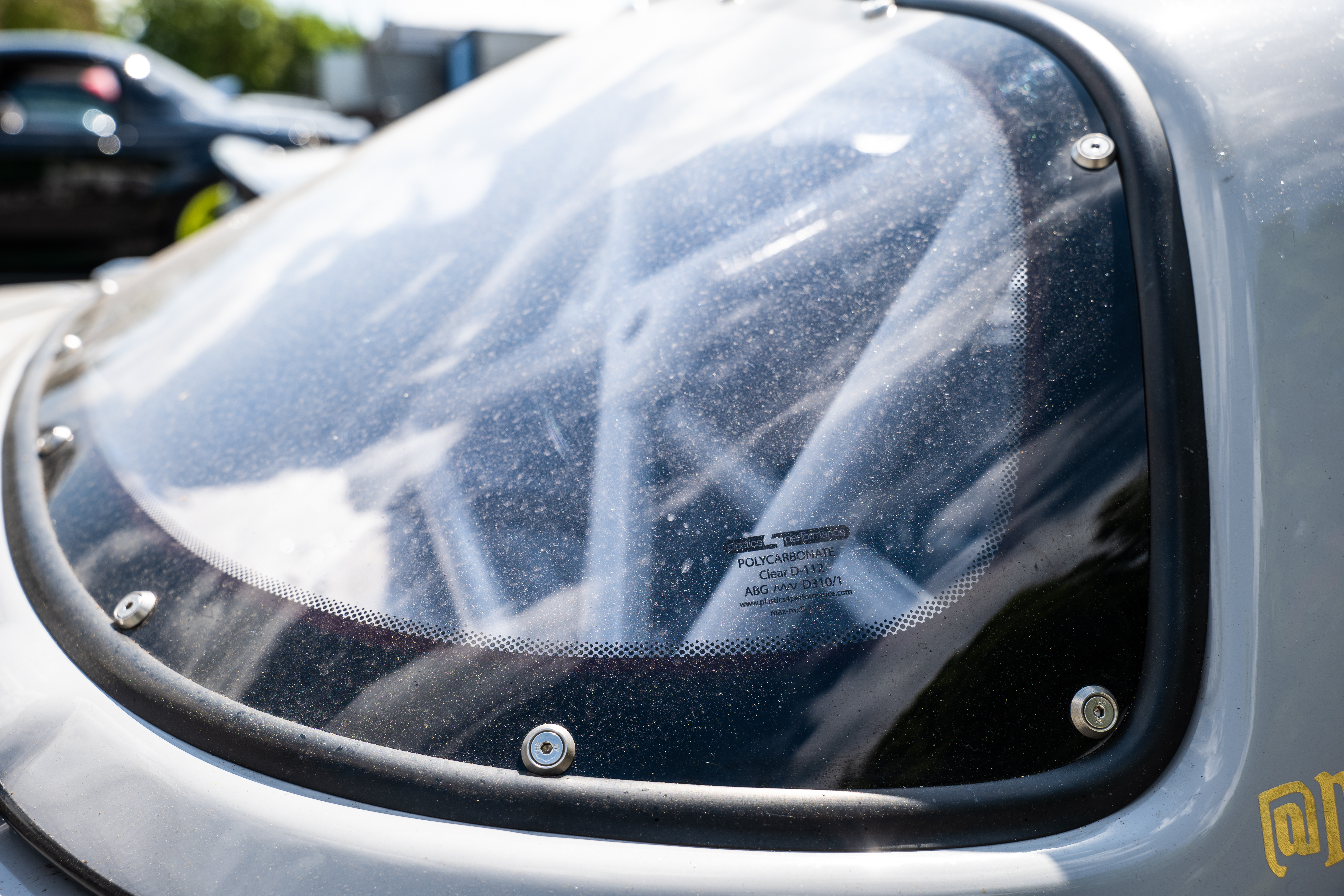 Makrolon Heckscheibe für Hardtop MX-5 NA/NB/NBFL legal